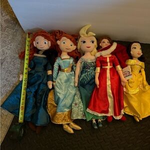 Princess Doll Plush lot